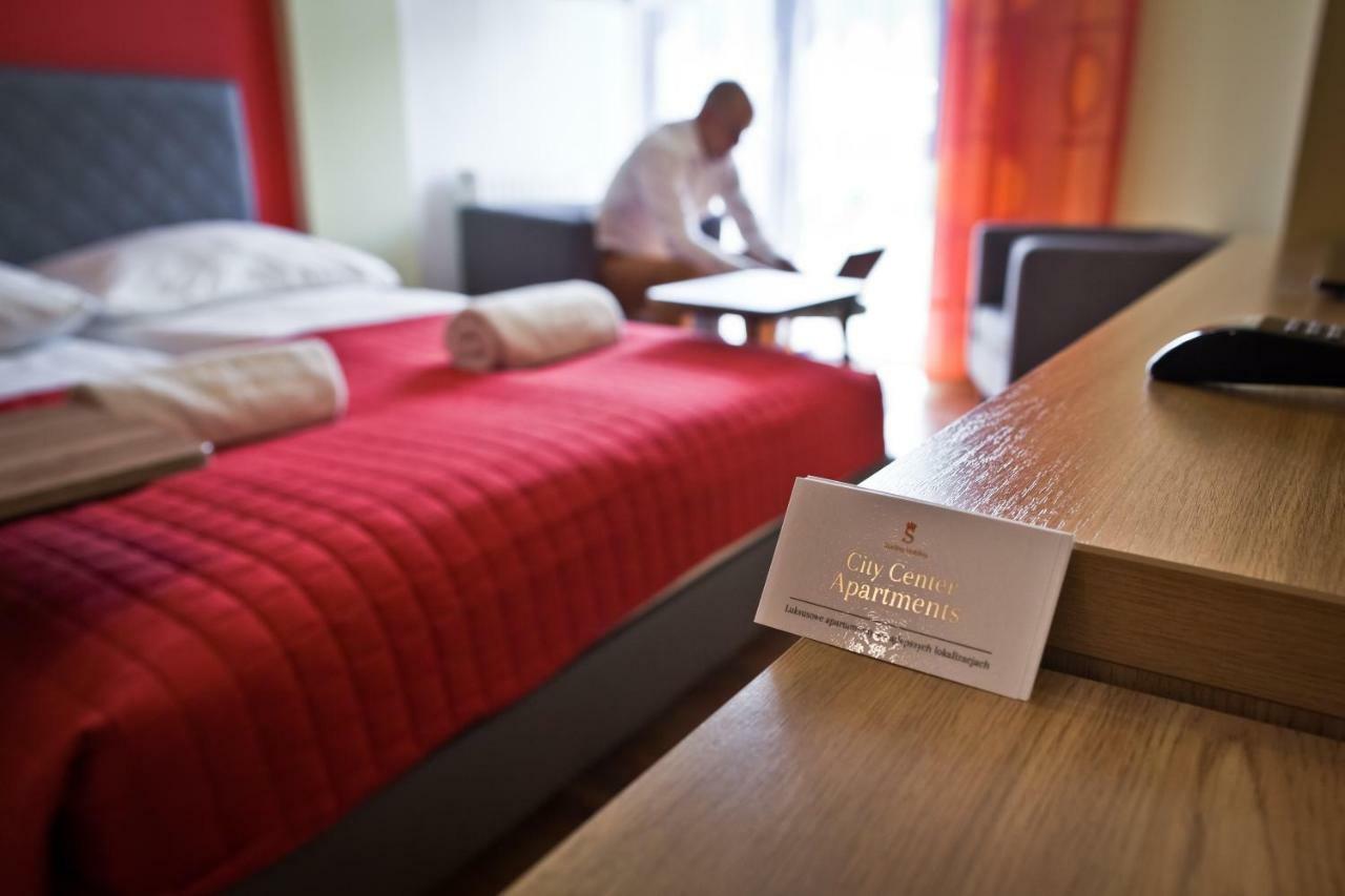 Apartament City Center Business Class Krynica Zdroj Buitenkant foto