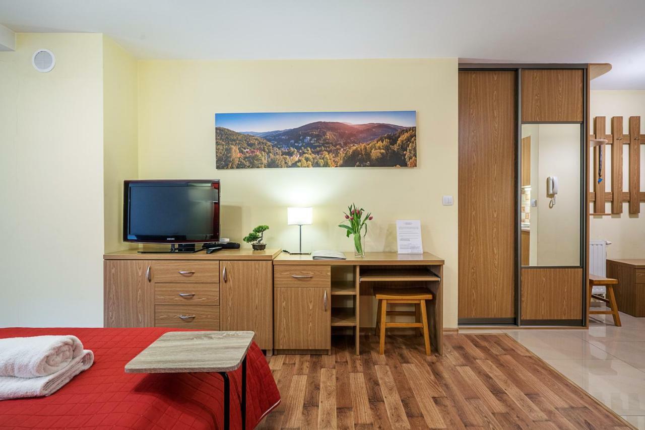 Apartament City Center Business Class Krynica Zdroj Buitenkant foto